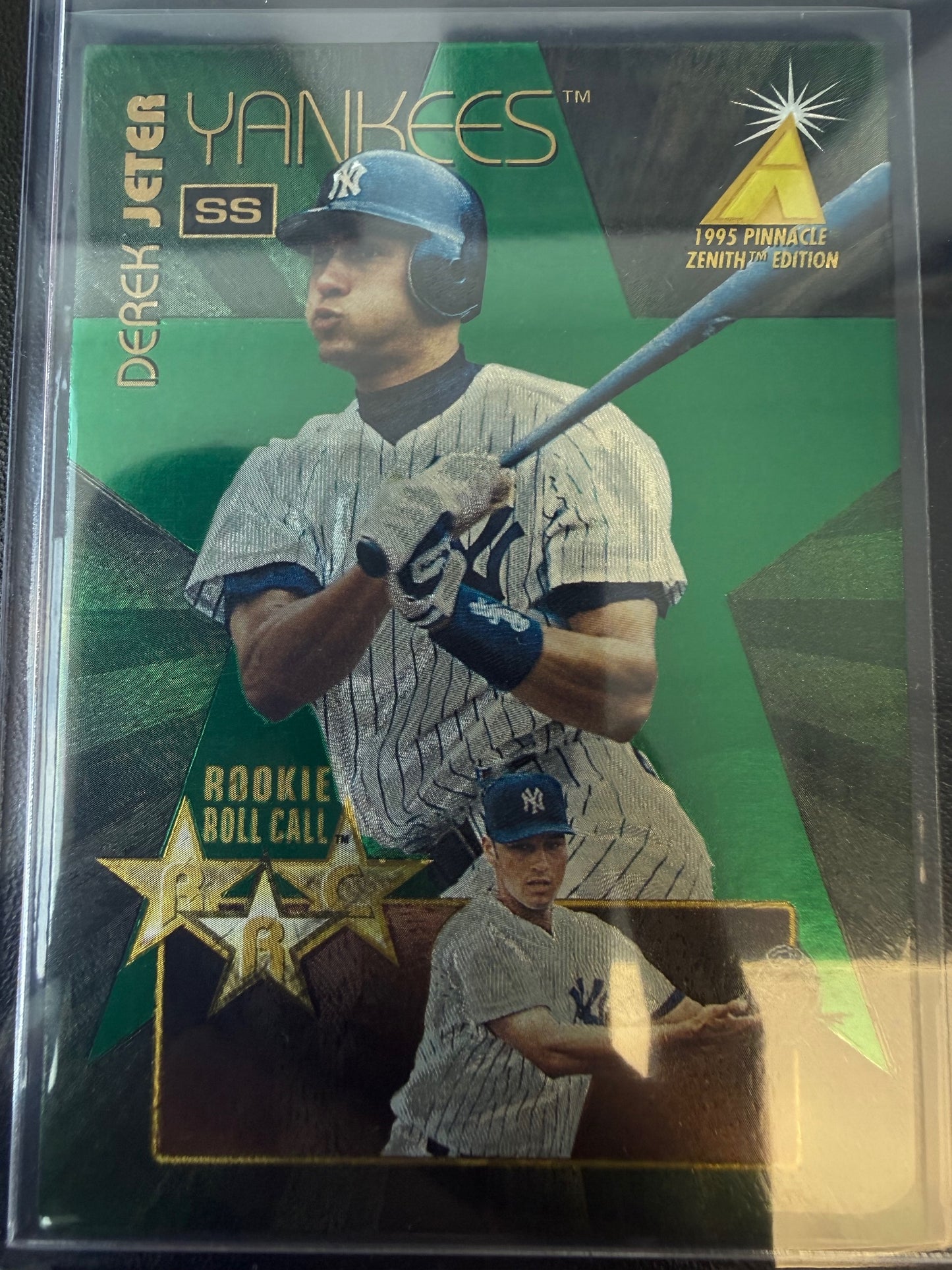 1995 Zenith #2 Derek Jeter Rookie Roll Call