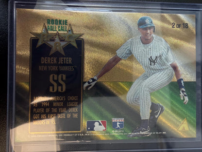 1995 Zenith #2 Derek Jeter Rookie Roll Call