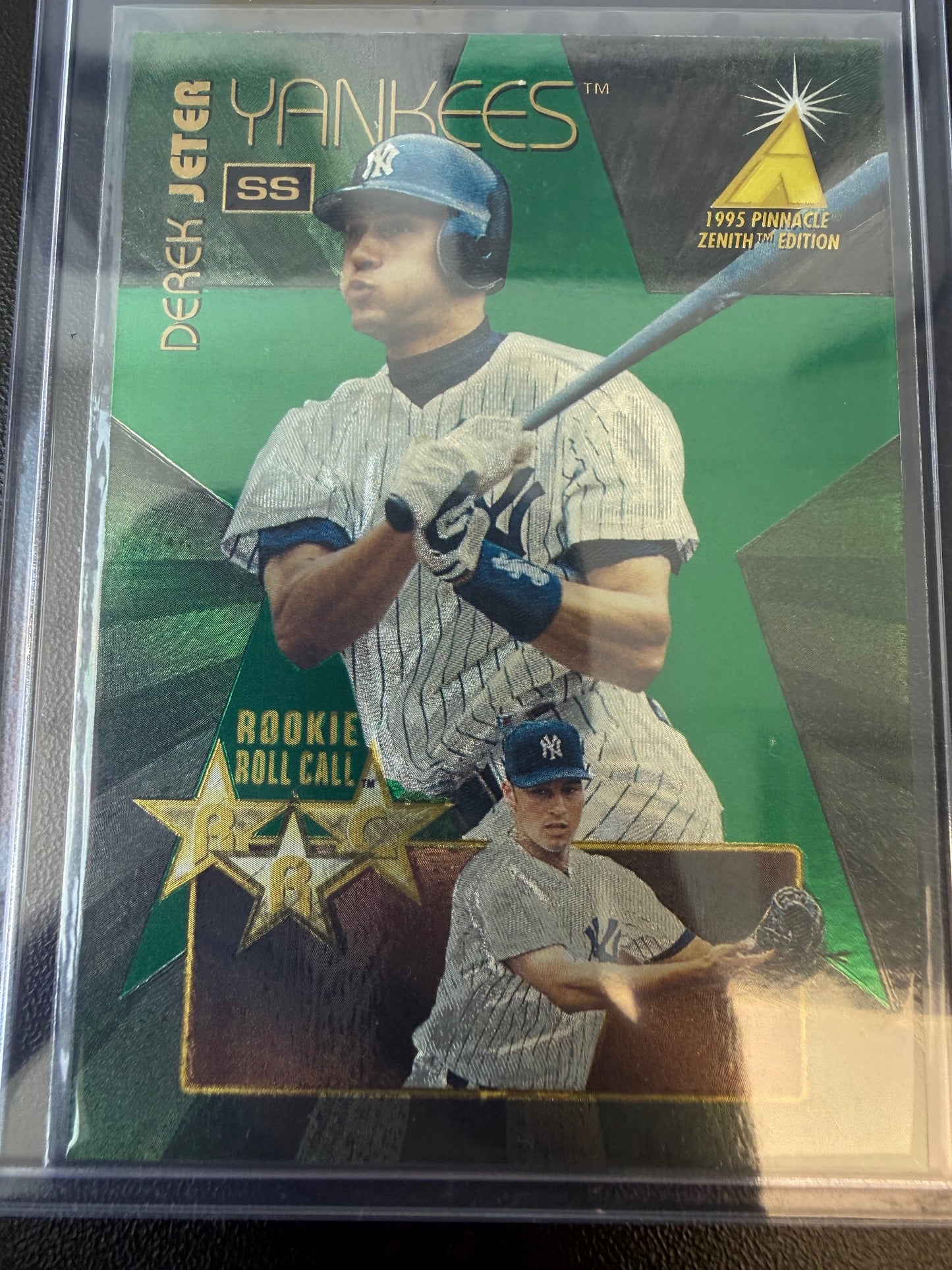 1995 Zenith #2 Derek Jeter Rookie Roll Call
