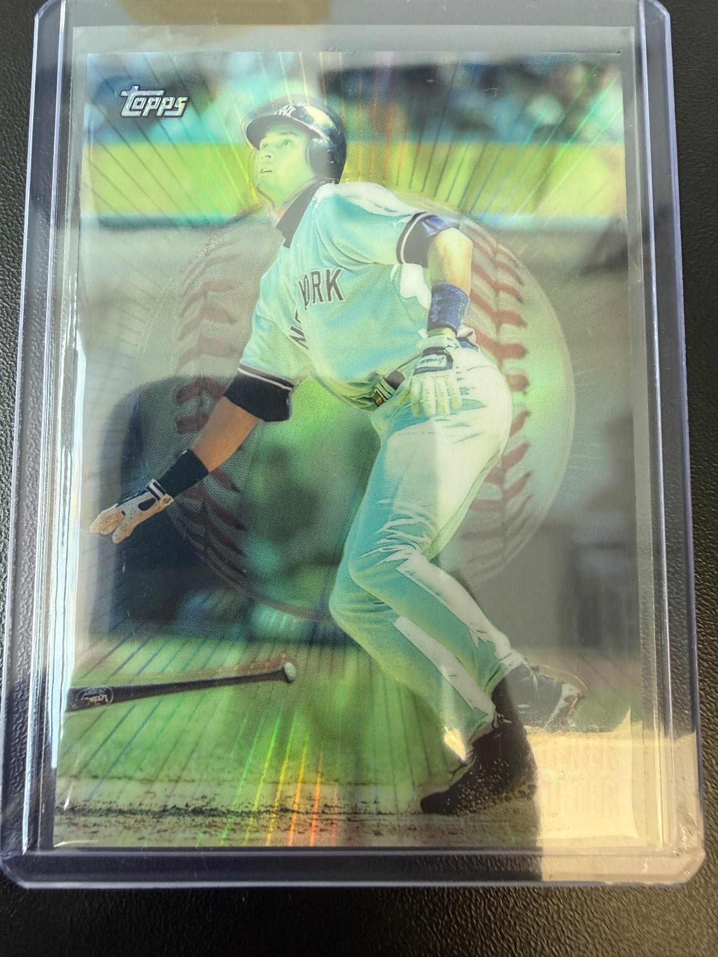 1998 Topps #M8 Derek Jeter Mystery Finest Bordered Refractors