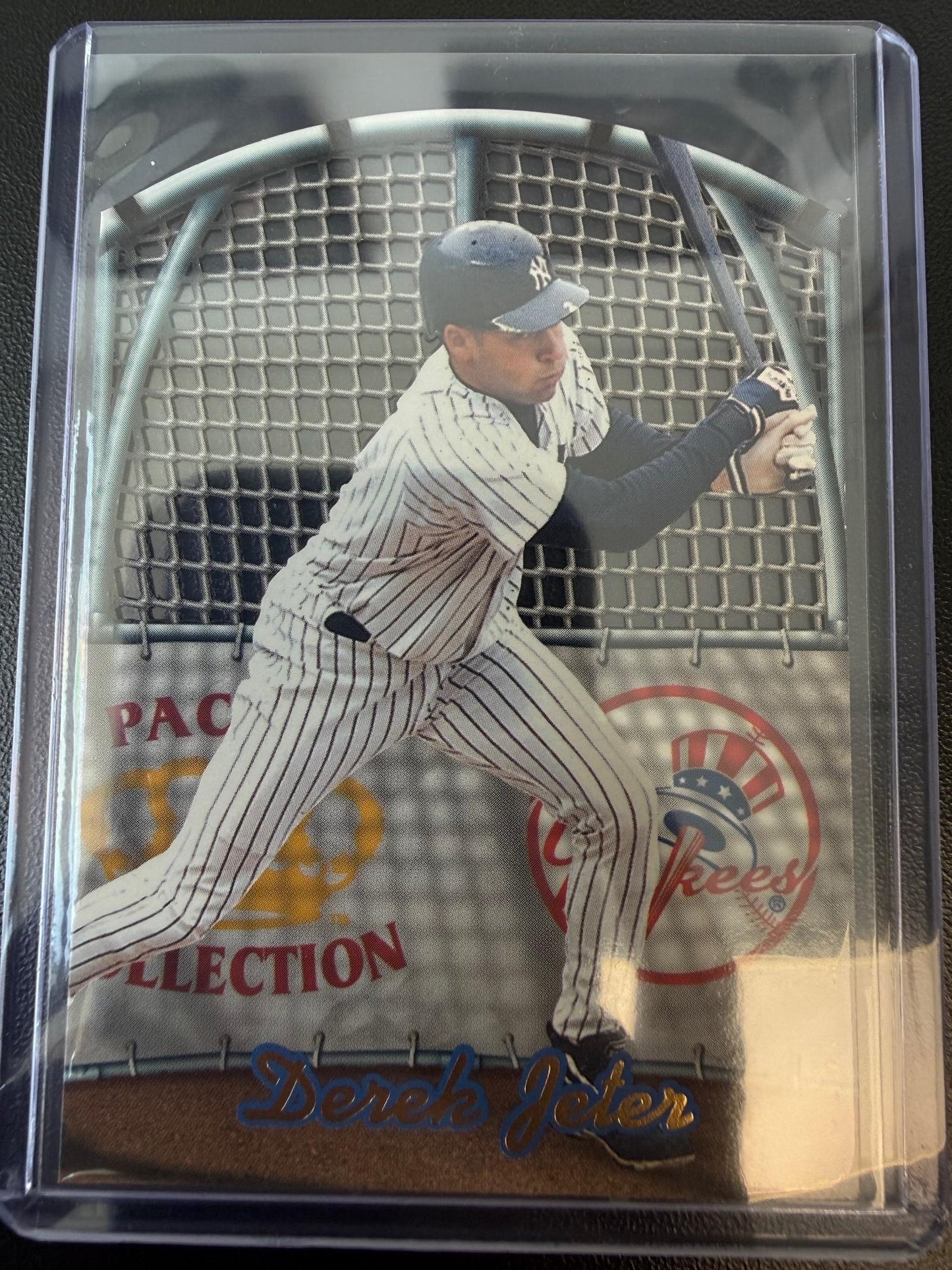 1999 Pacific Crown Collection #11 Derek Jeter In The Cage