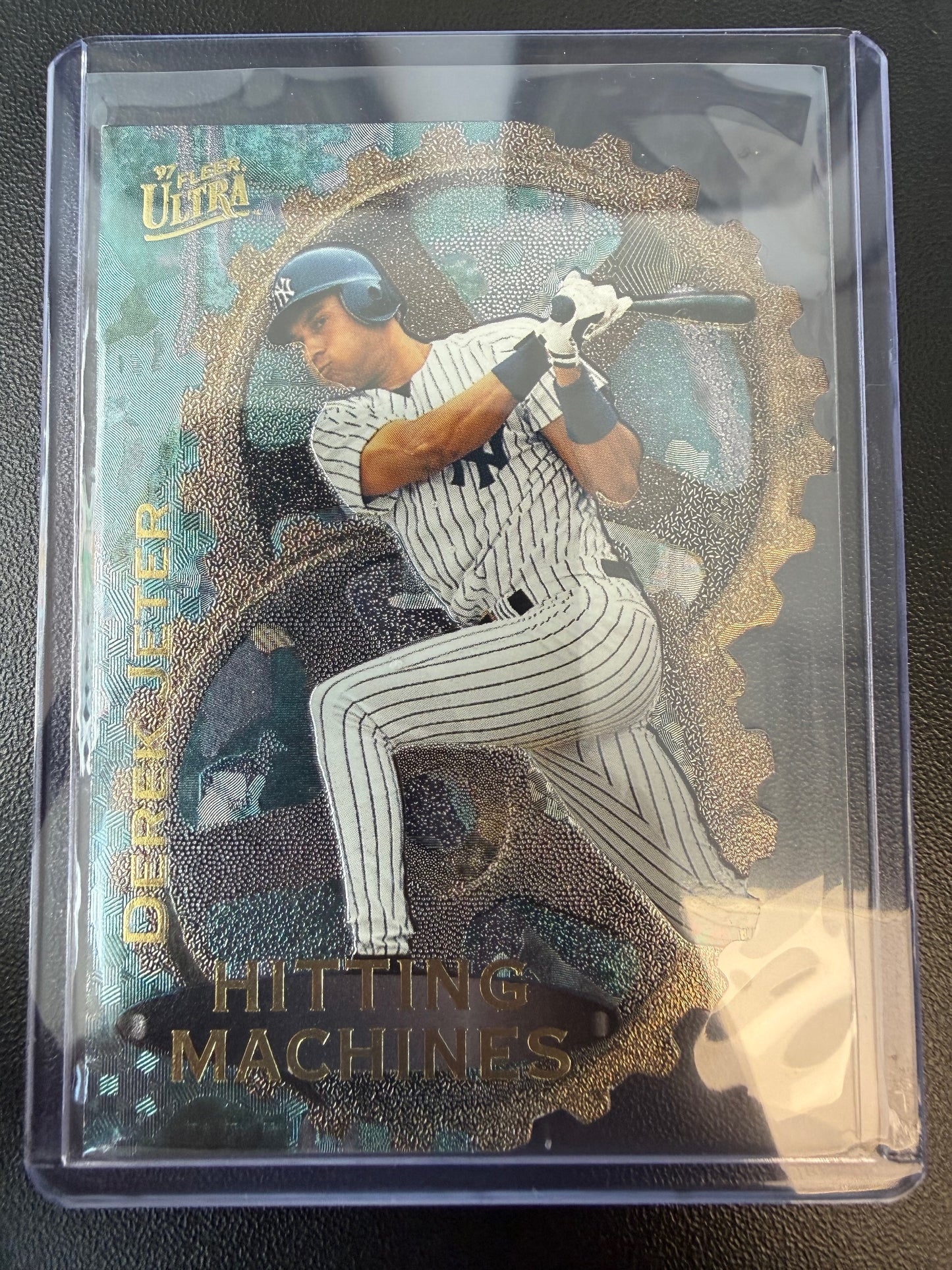 1997 Ultra #7 Derek Jeter Hitting Machines