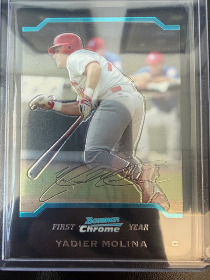 2004 Bowman Chrome #301 Yadier Molina
