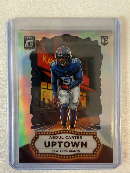 2025 Donruss Optic #1 Abdul Carter Uptown