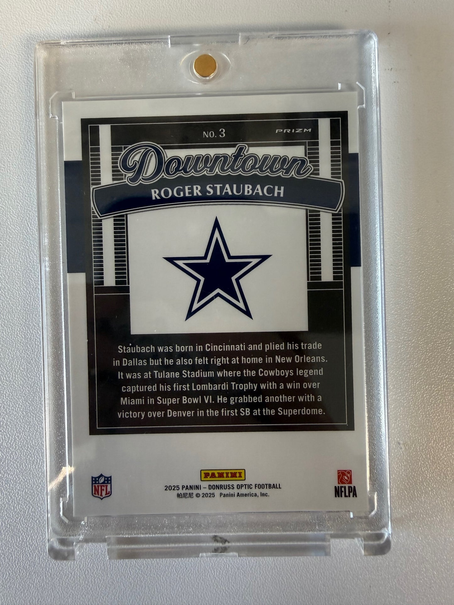 Optioc Roger Staubach Downtown