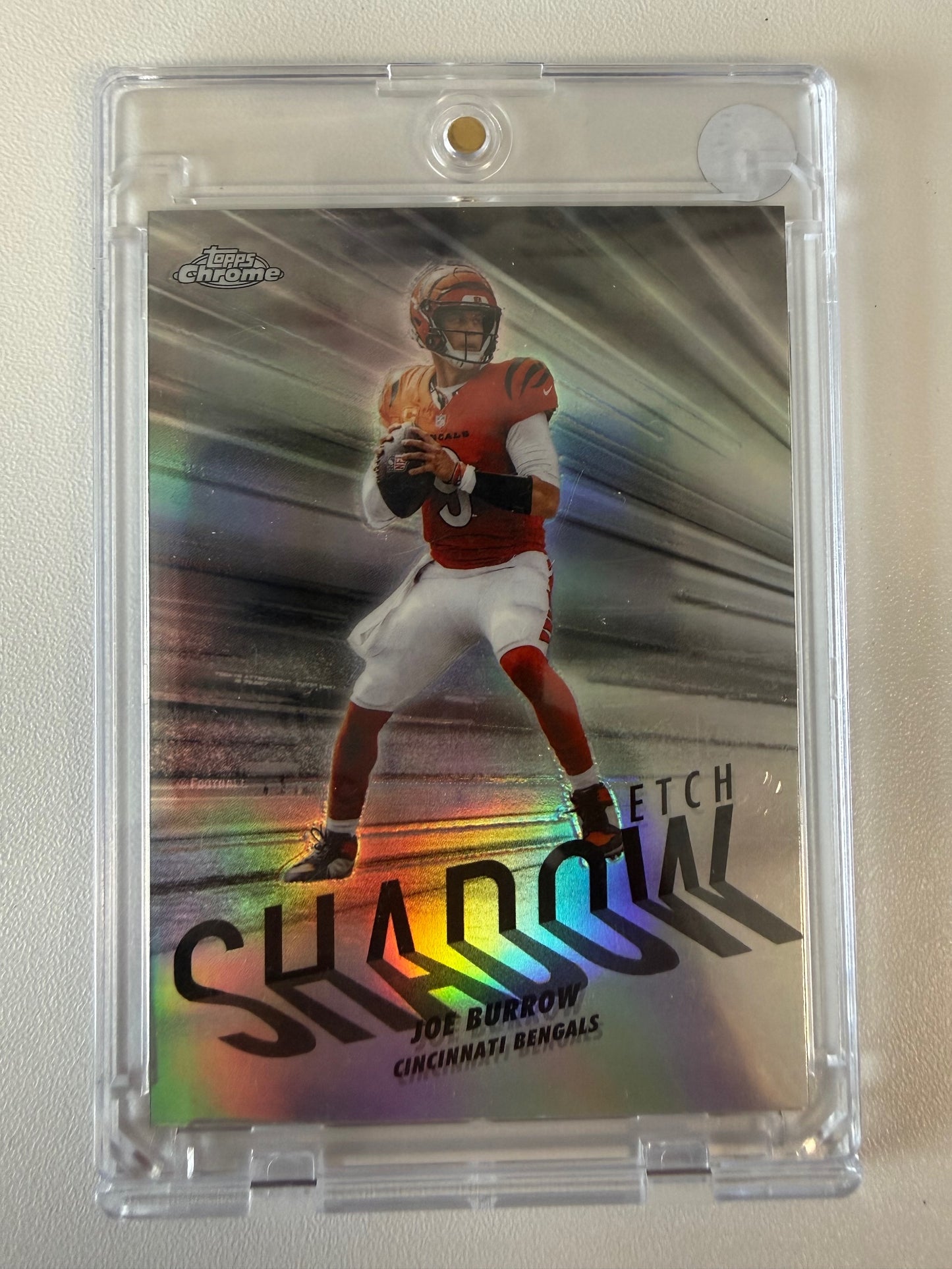 2025 Topps Chrome #SE-4 Joe Burrow Shadow Etch