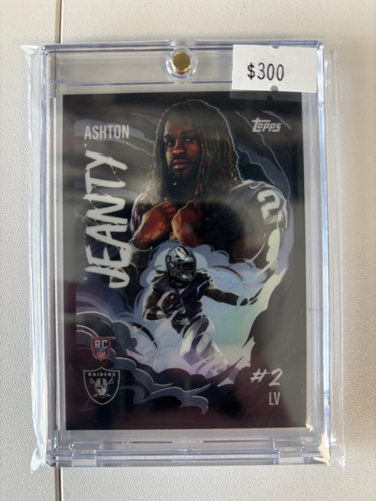 2025 Topps Chrome #UV-3 Ashton Jeanty Ultra-Violet All-Stars