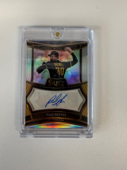 2024 Panini Select #SIG-PS Paul Skenes Signatures