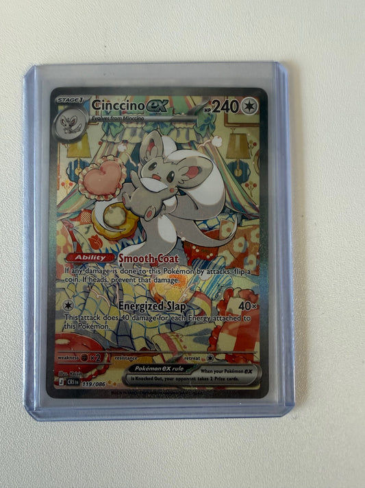 ME04: Chaos Rising #119/086 Cinccino ex