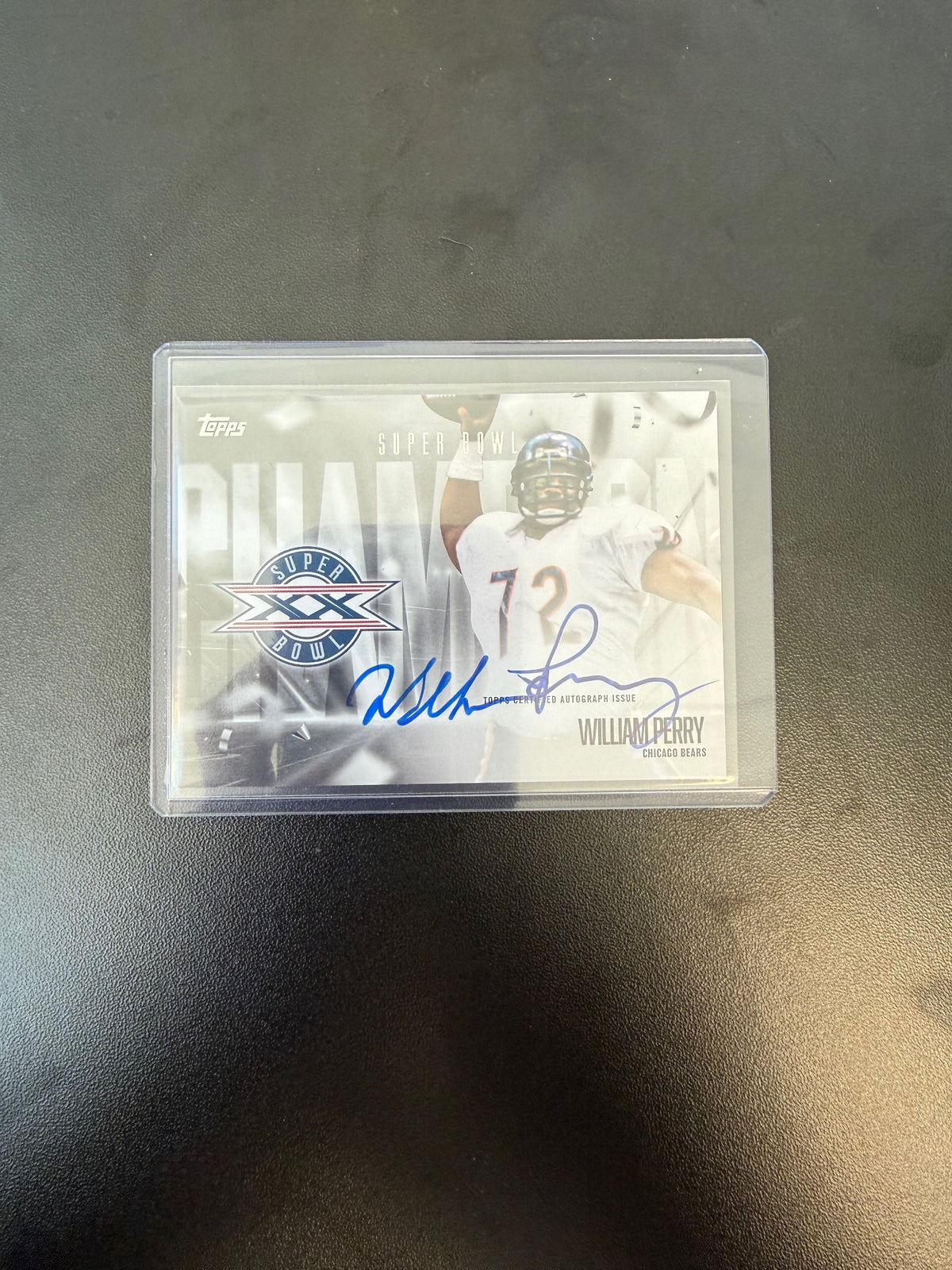 2026 Topps Flagship #SBCS-WP William Perry Super Bowl Champion Signatures