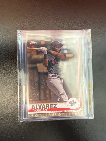 2019 Topps Pro Debut #61 Yordan Alvarez Gold #/50