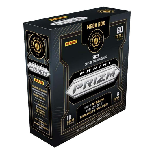 2025 Panini PRIZM FIFA Club World Cup Trading Card Mega Box