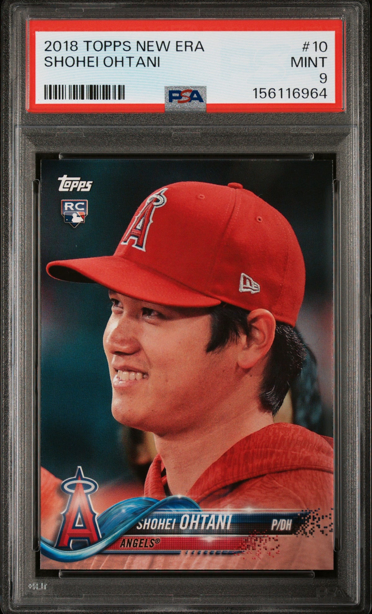 2018 Topps New Era #10 Shohei Ohtani PSA 9