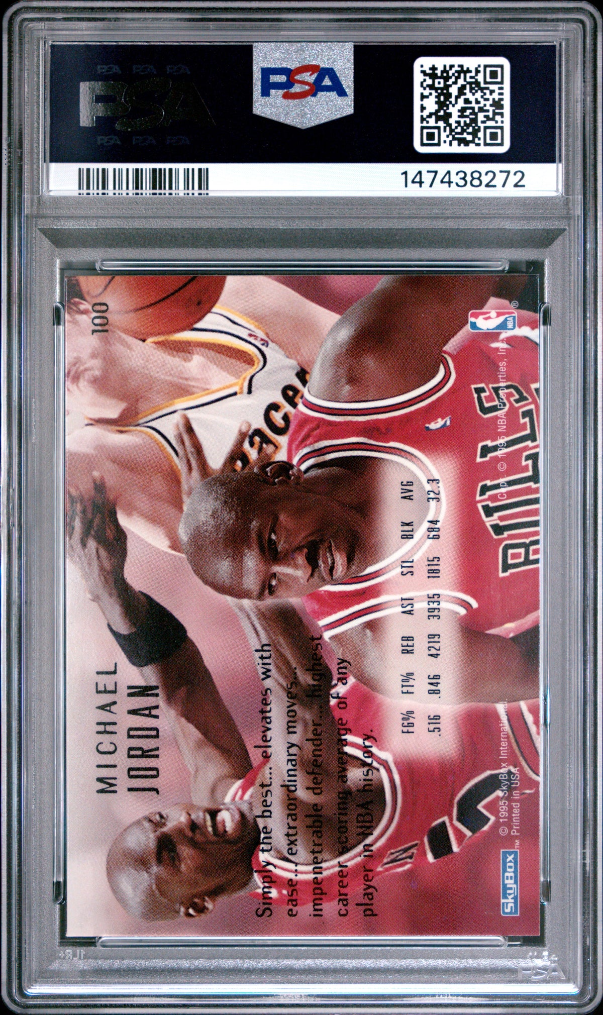 1994 E-Motion #100 Michael Jordan PSA 9