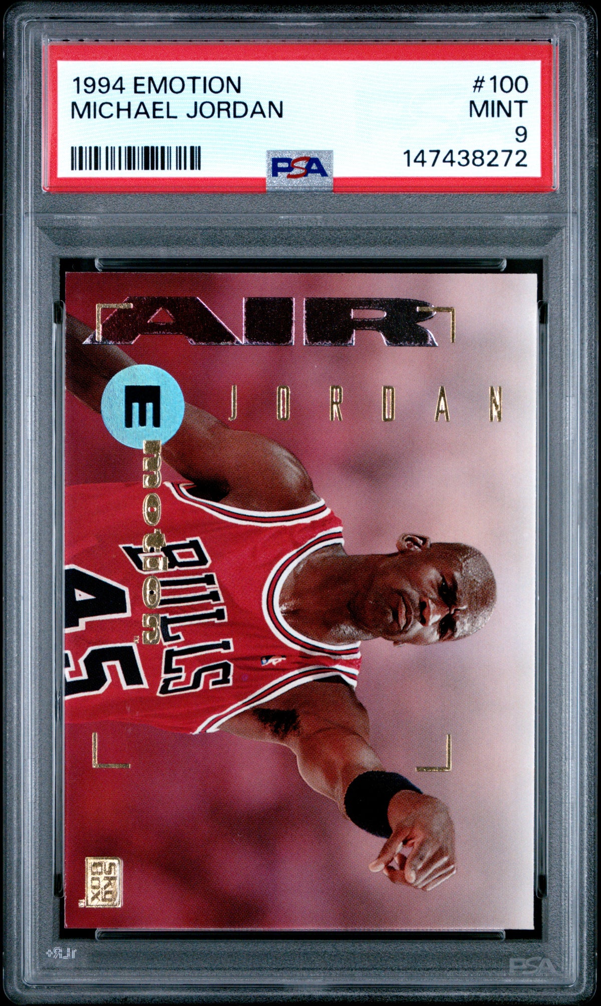 1994 E-Motion #100 Michael Jordan PSA 9
