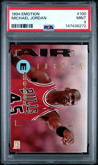 1994 E-Motion #100 Michael Jordan PSA 9
