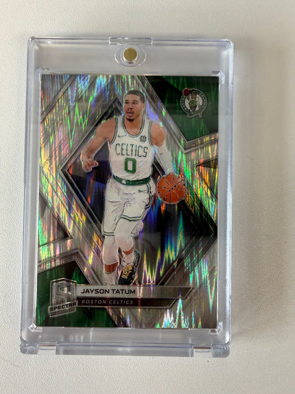 2018-19 Panini Spectra #20 Jayson Tatum Wave #/9