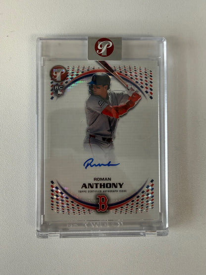 2026 Topps Pristine #PA-RA Roman Anthony Pristine Encased Autographs
