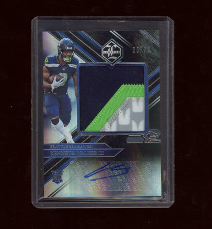 2022 Panini Limited #149 Kenneth Walker III Silver Spotlight #/75