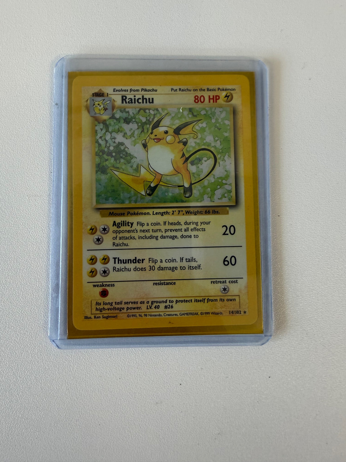 Base Set #014/102 Raichu