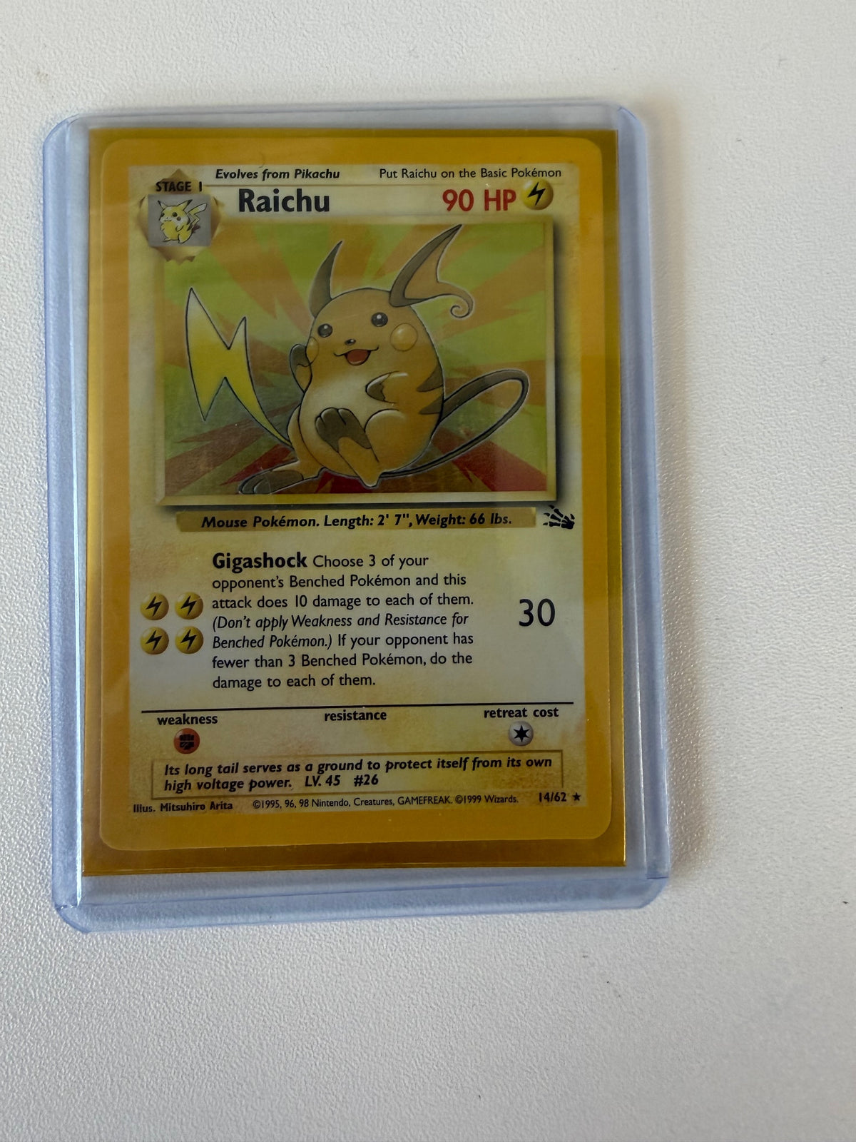 Fossil #14/62 Raichu (14)