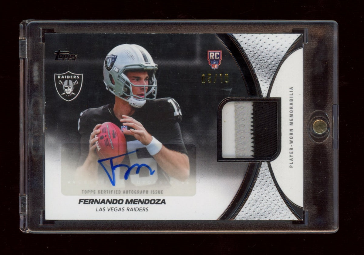 2026 Topps Flagship #MA-FM Fernando Mendoza RPA Black #/10