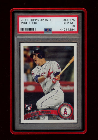 2011 Topps Update #US175 Mike Trout PSA 10