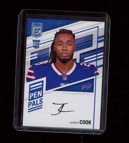 2022 Donruss Elite #PP-JC James Cook Pen Pals
