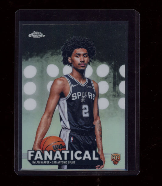 2025-26 Topps Chrome #FAN-22 Dylan Harper Fanatical
