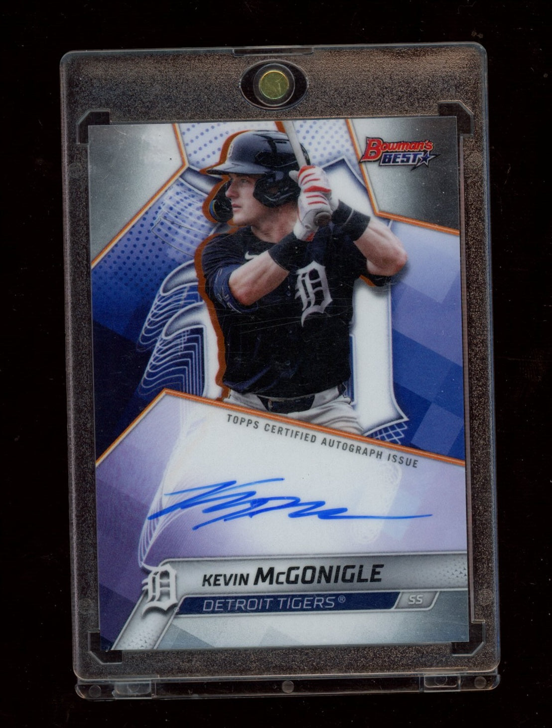 2025 Bowman's Best #B25-KM Kevin McGonigle Best of 2025 Autographs