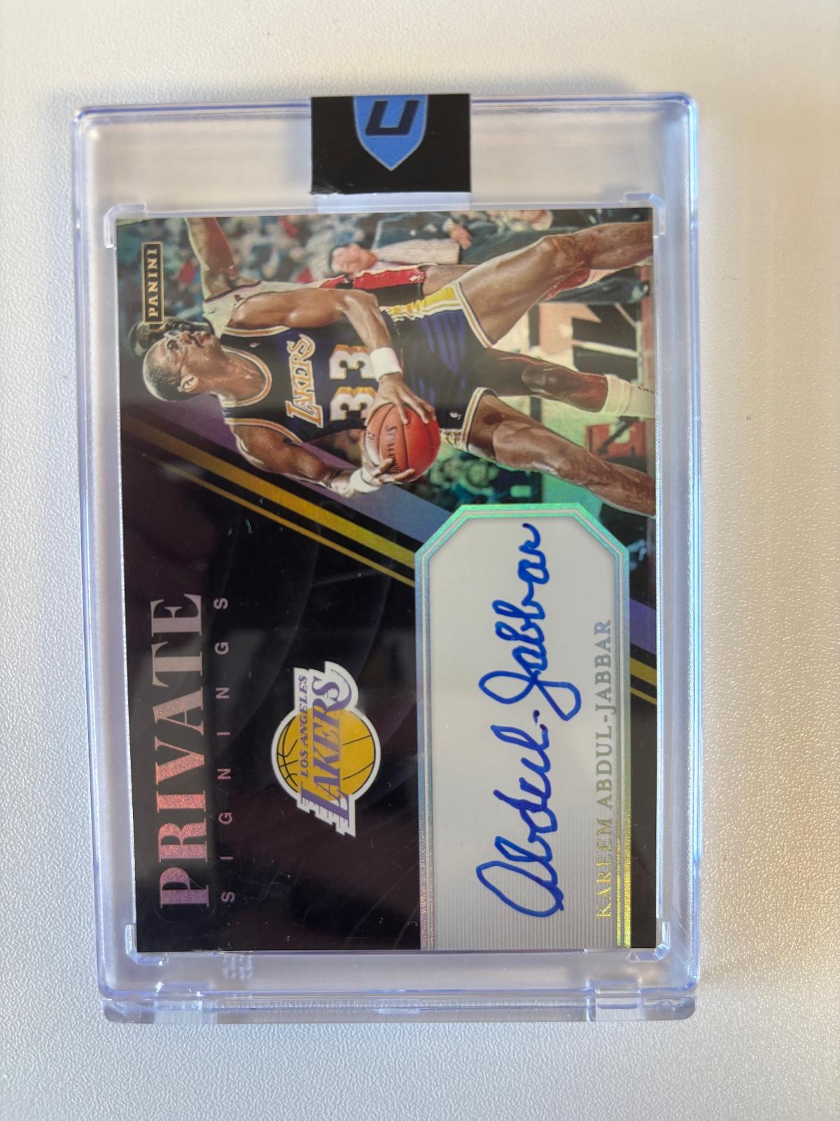 Kareem Abdul-Jabbar Private Signings