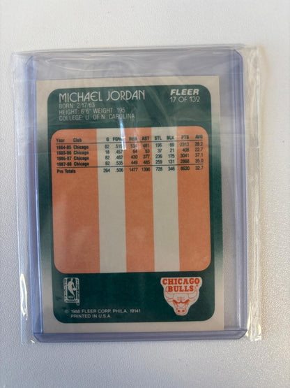 1988-89 Fleer #17 Michael Jordan