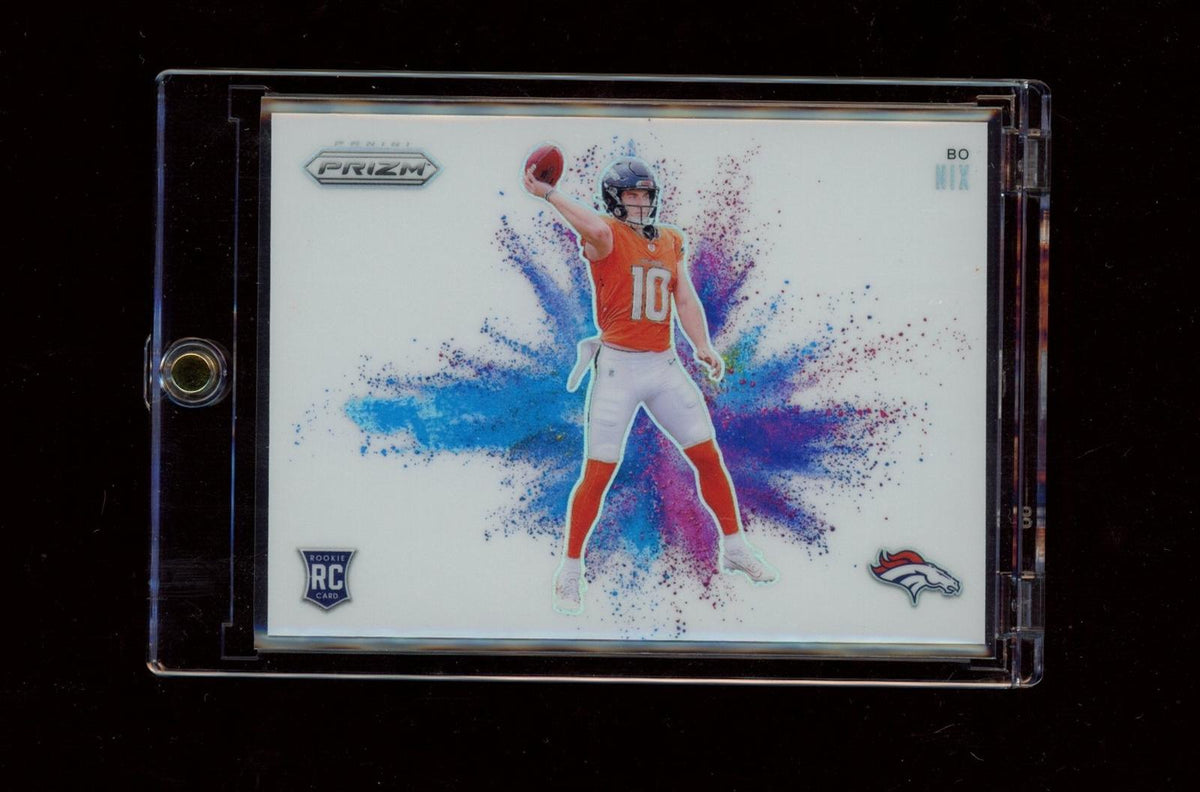 2024 Panini Prizm #4 Bo Nix Color Blast