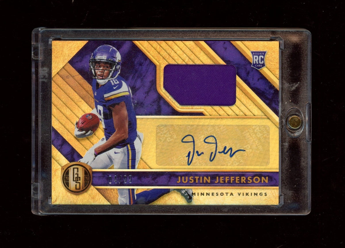 2020 Panini Gold Standard #218 Justin Jefferson #/99