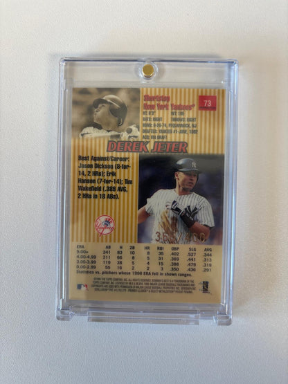1999 Bowman's Best #73 Derek Jeter Refractor #/400