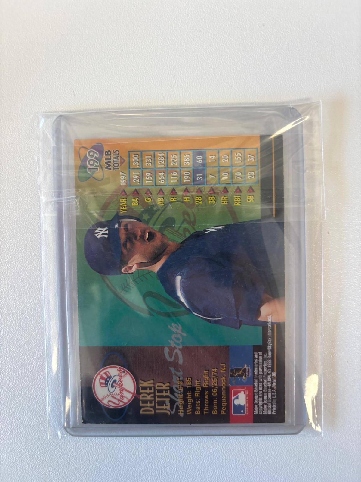1998 Metal Universe Derek Jeter