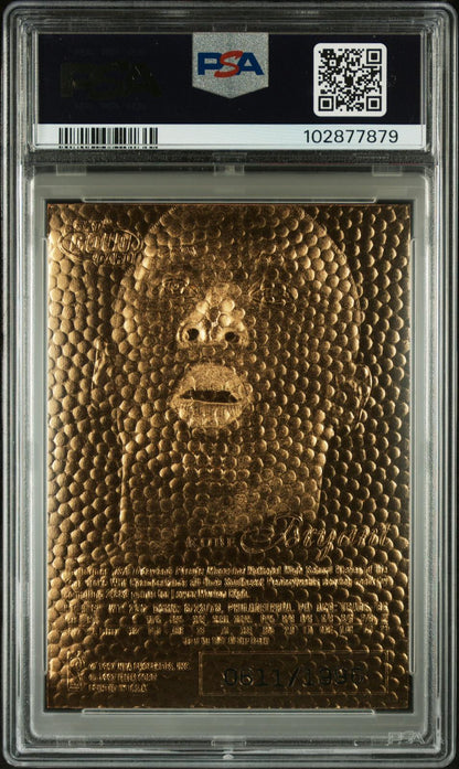1998 Flair Showcase Legacy Collection 23k Kobe Bryant Basketball Texture PSA 8.5