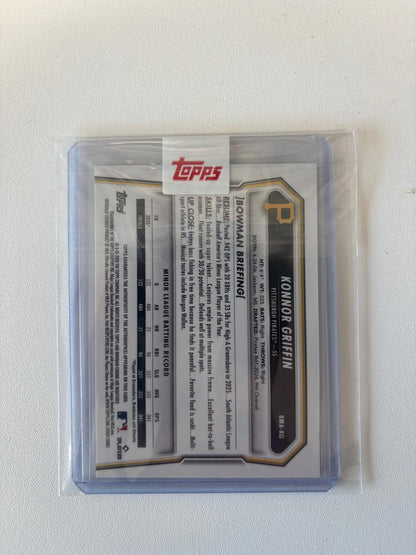 2026 Bowman Chrome Konnor Griffin Auto Green Mojo /99