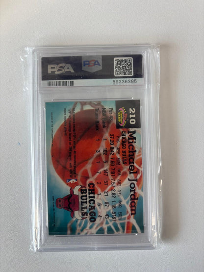 1992-93 Stadium Club #210 Michael Jordan PSA 8