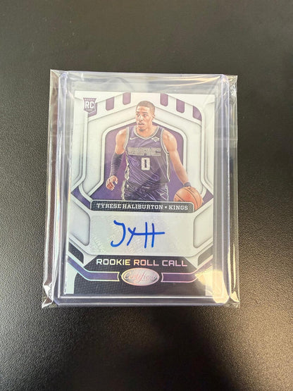 2020-21 Panini Certified #RR-HAL Tyrese Haliburton Rookie Roll Call
