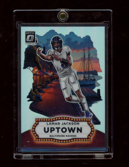2025 Donruss Optic #13 Lamar Jackson Uptown