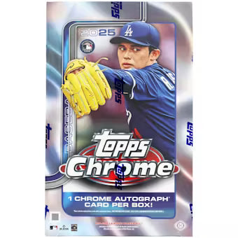 2025 Topps Chrome Baseball Hobby PACK
