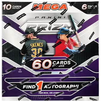2025 Panini Prizm Baseball Mega Box (Pink Ice Prizms)