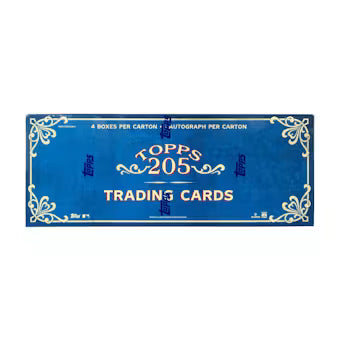 2025 Topps T205 Baseball 4-Box Carton
