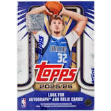 2025/26 Topps Basketball 7-Pack Blaster Box