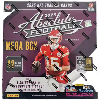 2025 Panini Absolute Football Mega Box