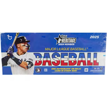 2025 Topps Heritage High Number Baseball Hobby Box Pack