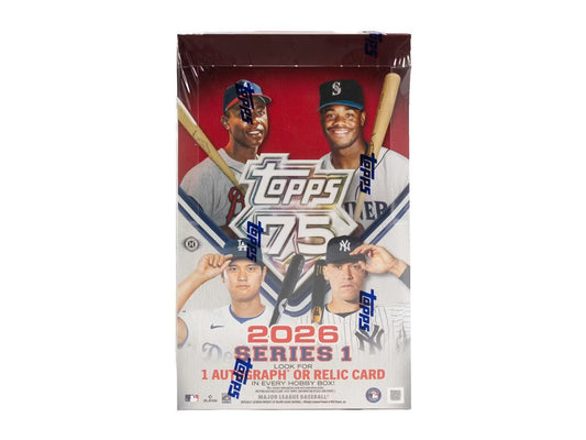 2026 Topps Series 1 Baseball Hobby Box Pack (just one pack)