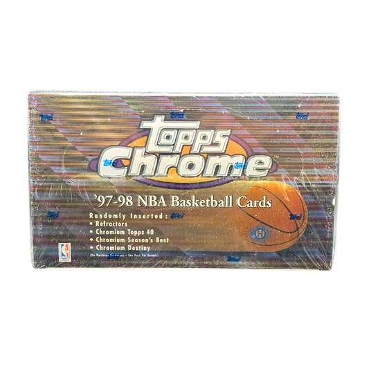1997/98 Topps Chrome Basketball Hobby Box
