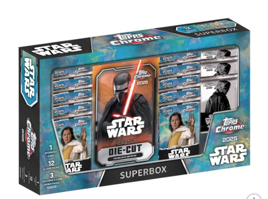 2025 Topps CHROME Star Wars Collection Box